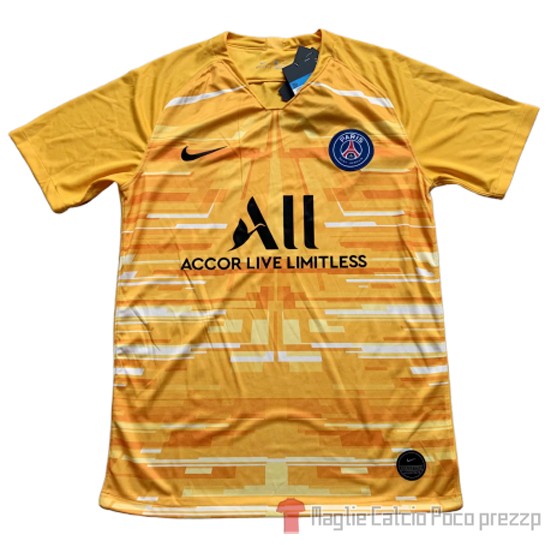 Thailandia Maglia Paris Saint-Germain Portiere 2019/2020 Giallo - Clicca l'immagine per chiudere